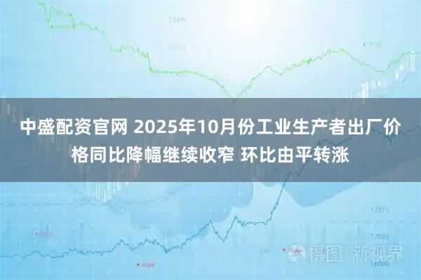 中盛配资官网 2025年10月份工业生产者出厂价格同比降幅继续收窄 环比由平转涨